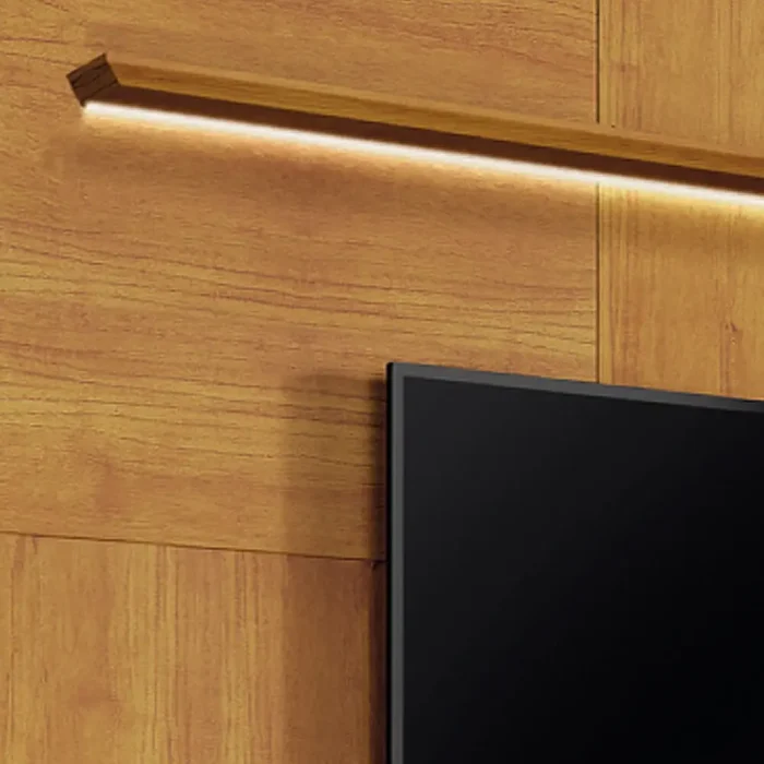 Painel Napoles para TV até 75 Polegadas com LED Mavaular ( pr) - Imagem 4