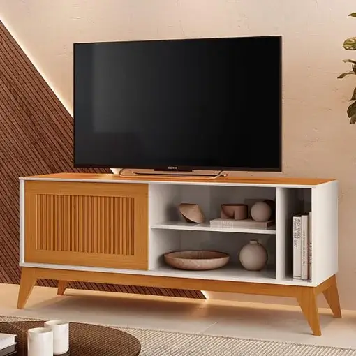 Rack Aruba para TV até 55 Polegadas 1 Porta de Correr EDN (pr)