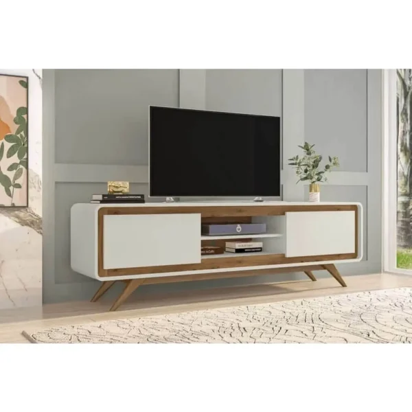 Rack Channel 180cm para TV até 60 Polegadas 2 Portas Fabrimóveis (pr)
