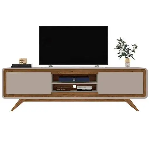 Rack Channel 220cm para TV até 65 Polegadas 2 Portas Fabrimóveis (pr)