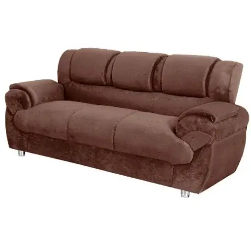 Sofá 7025 3 Lugares em Tecido Suede (pr-alp)
