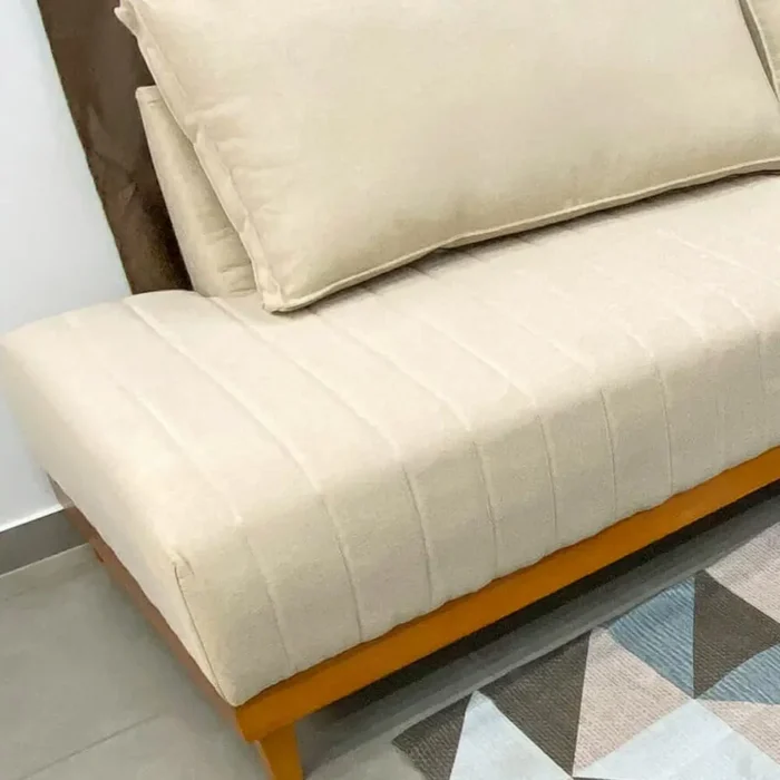 Sofá de Canto Eros em Linho 7 Lugares Com Chaise Luxury (pr) - Imagem 2