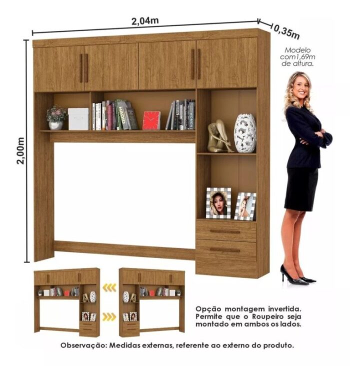 Modulado 4 Portas  – CARIOCA MÓVEIS  (tt) - Imagem 6