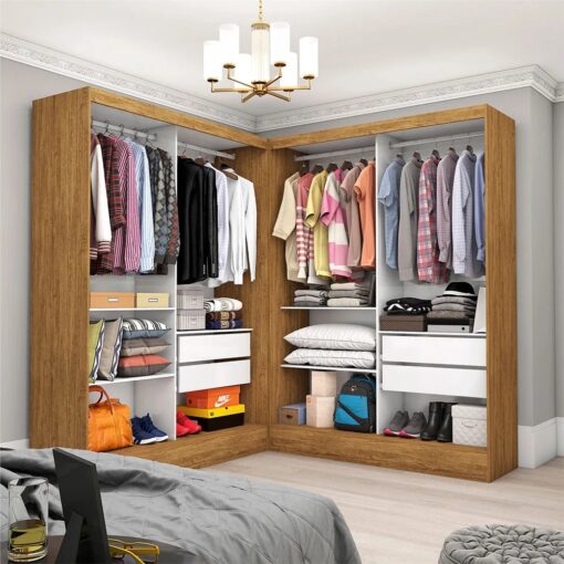 Closet Santiago/Belém 1,31 m x 1,31 m Cinamono – CARIOCA MÓVEIS (tt)