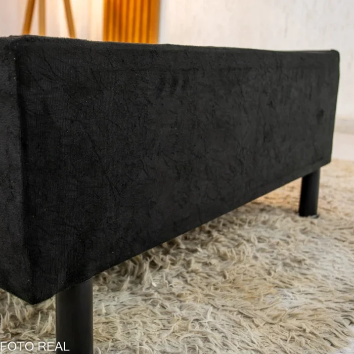 Box Casal Sued Preto 138x188 (prem-ruff) - Imagem 7