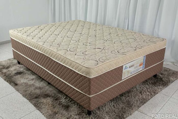 .Cama Box Casal Ortopédico Rondoconfort 138x188x60 D33 - Rondomóveis (ruffer).