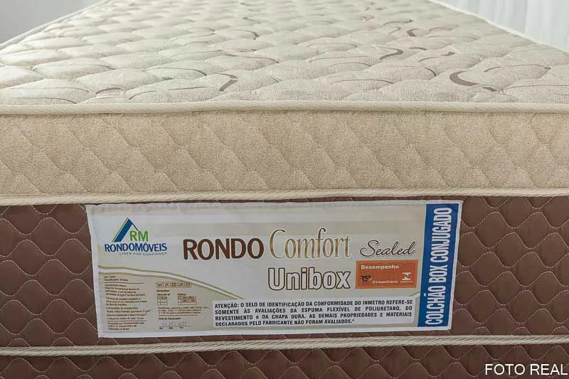 Cama Box Solteiro Ortopédico com Espuma D33 Rondoconfort (rn) - Imagem 3
