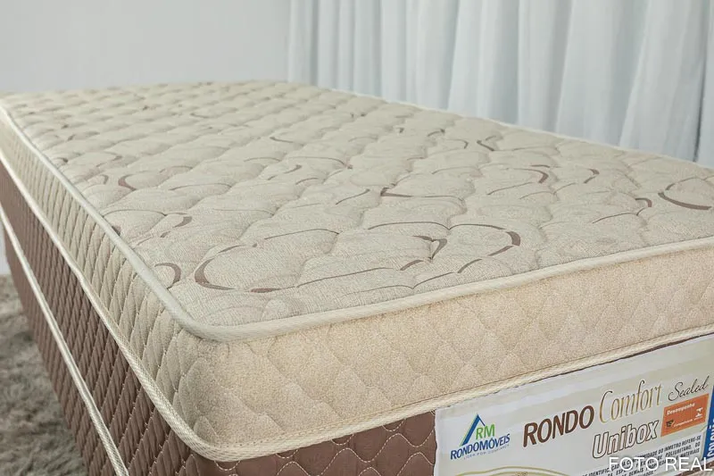 Cama Box Solteiro Ortopédico com Espuma D33 Rondoconfort (rn) - Imagem 4