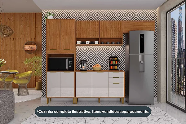 Cozinha Toronto 4 Peças 2.70m - Indekes (rn)