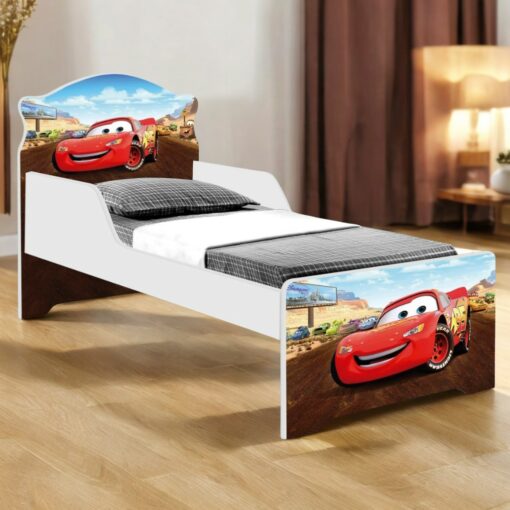 Mini Cama Juvenil Lívia (Menino) Carros 404186 – MADEC/VJ MÓVEIS (tt)
