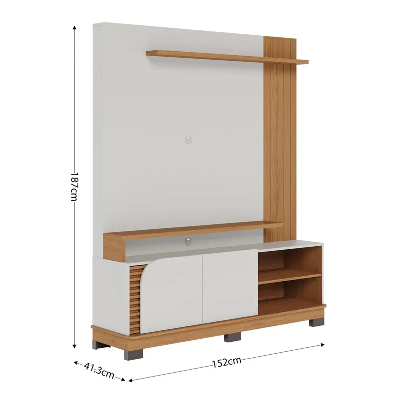 Home Jurerê Larg. 1.50m Para TV até 65 Polegadas (rn) - Imagem 7