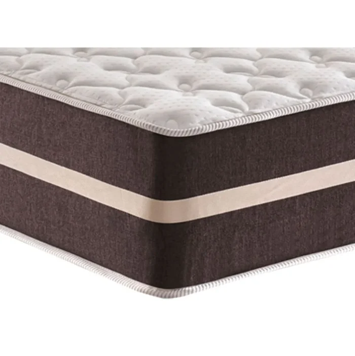 .Cama Queen – Colchão De Molas Classic + Base Box Bipartido  46cmx158cm x198cm (prem). - Imagem 6