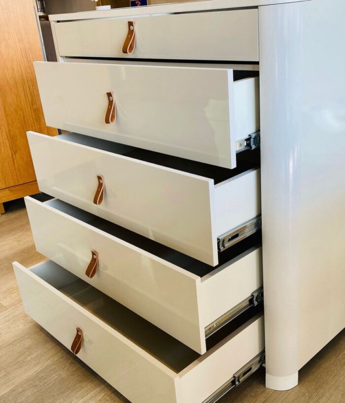 Cômoda Ilha Innova 100% MDF Com Porta Jóias Off White (rn) - Imagem 4