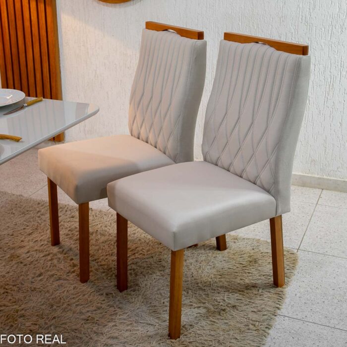 2 Cadeiras Genova Veludo - Art Assentos (rf) - Imagem 3