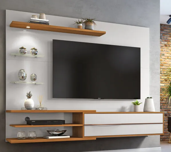 Painel NT 1115 TV até 60 Polegadas Larg. 1.80m (rn)