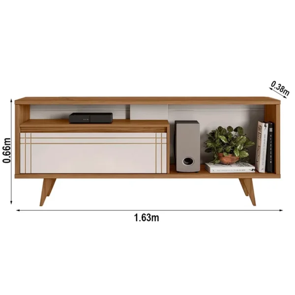 Rack Bancada NT 1315  TV até 60 Polegadas Larg. 1.63m - Notável (rf)