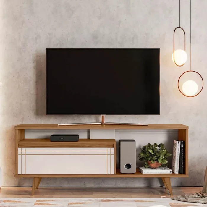 Rack Bancada NT 1315  TV até 60 Polegadas Larg. 1.63m - Notável (rf) - Imagem 2