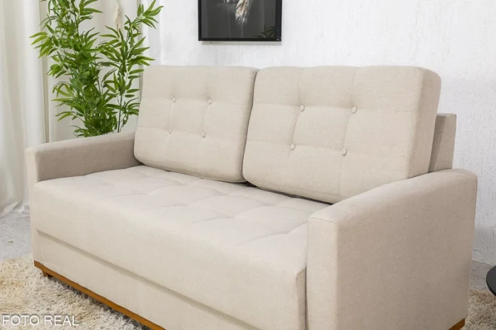 Sofá 3 lugares Living Áustria Veludo Larg. 1.70m (rf) - Imagem 3
