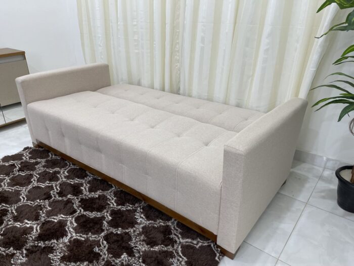 Sofá Cama Feeling Casal 4 Lugares e 5 Almofadas 210cm Innove (rn) - Imagem 2
