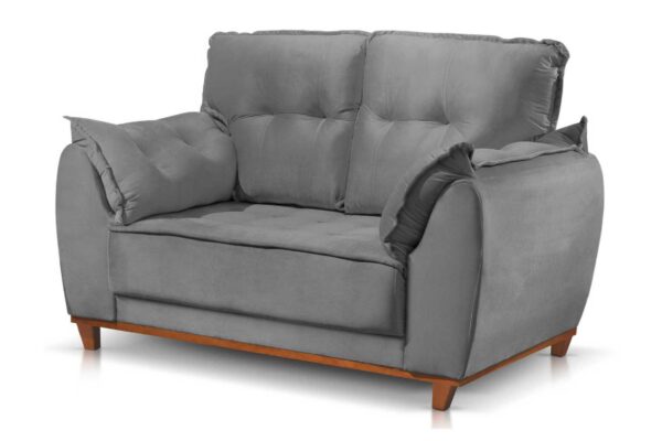SOFA 2 LUG SF.4420 ESPANHA 147CM LINHO CINZA/566 – JC ESTOF (rn)