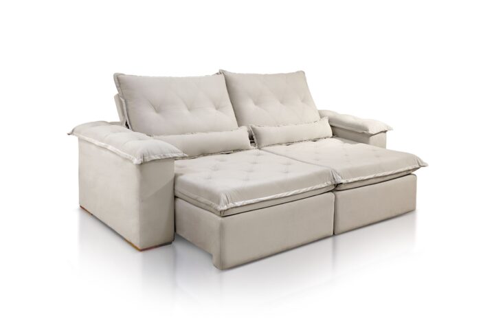 SOFA RETR VALENCIA 210CM VEL  – JC ESTOFADOS (rn) - Imagem 3