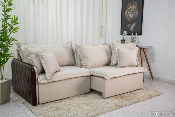 Sofa Blog Retrátil e Reclinável 2,20m Blog – (rn)