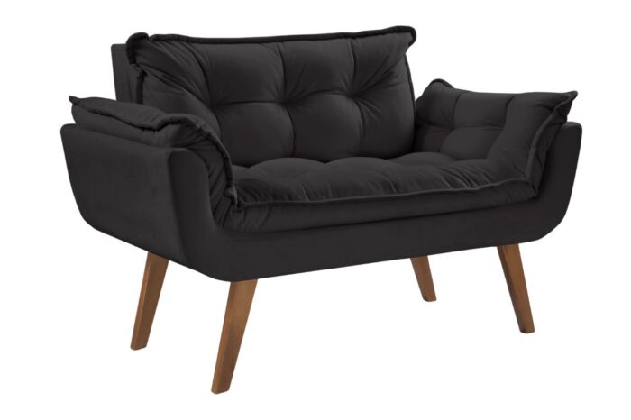 Poltrona Namoradeira Opalla Veludo Suede (sr) - Imagem 4
