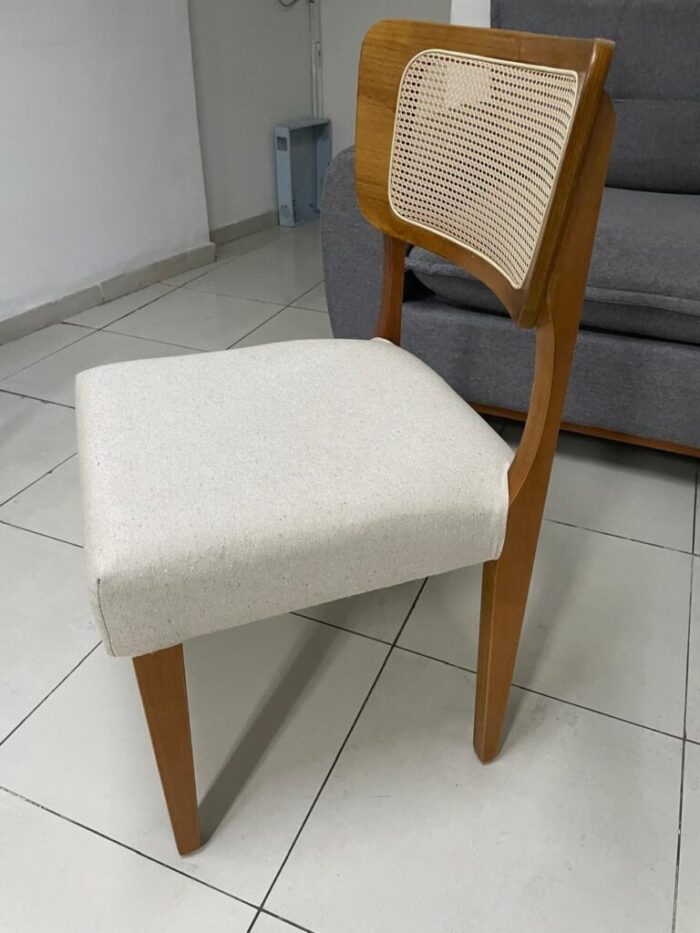 Kit 2 Cadeiras Alasca Mel/Linho Bege – HR MOVELARIA (tt) - Imagem 5