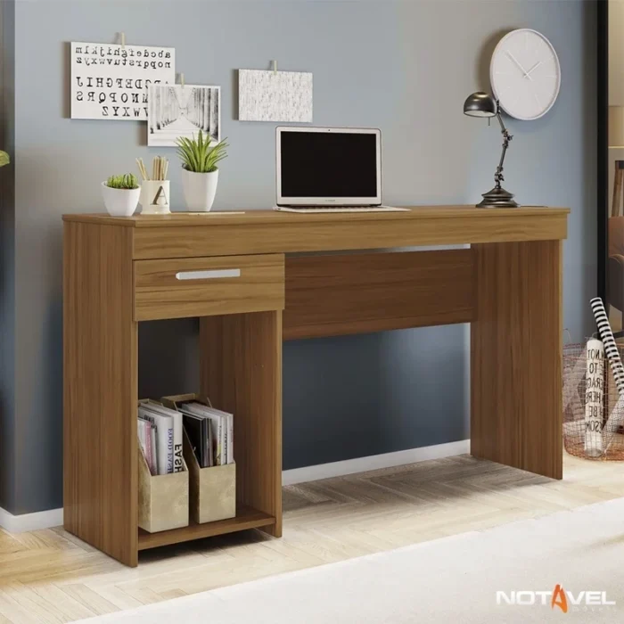 Mesa Office NT  Gaveta Larg. 1.08m - Notável (rf) - Imagem 4