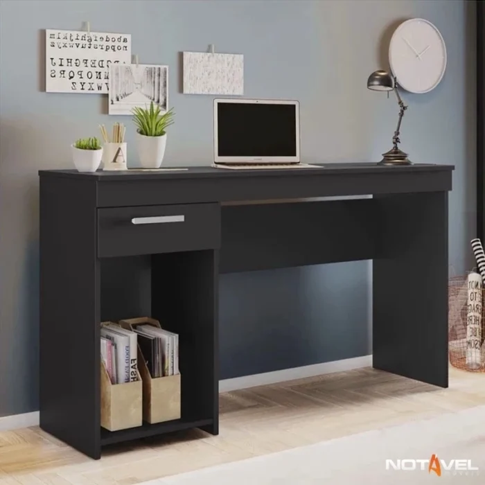 Mesa Office NT  Gaveta Larg. 1.08m - Notável (rf) - Imagem 6